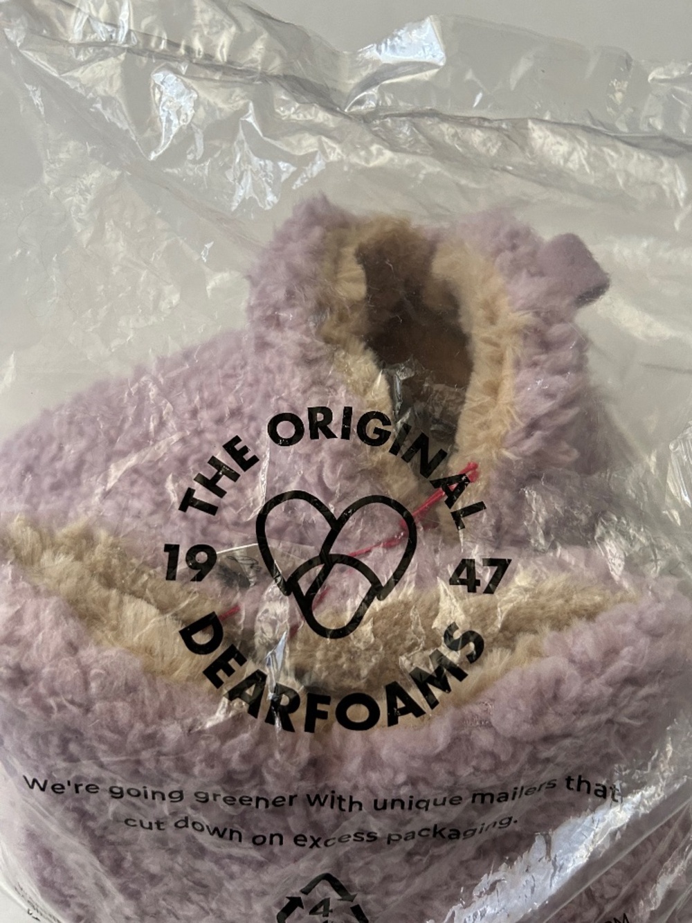 Women’s Dearfoams Elderberry Fleece Slippee Booties Size 7-8